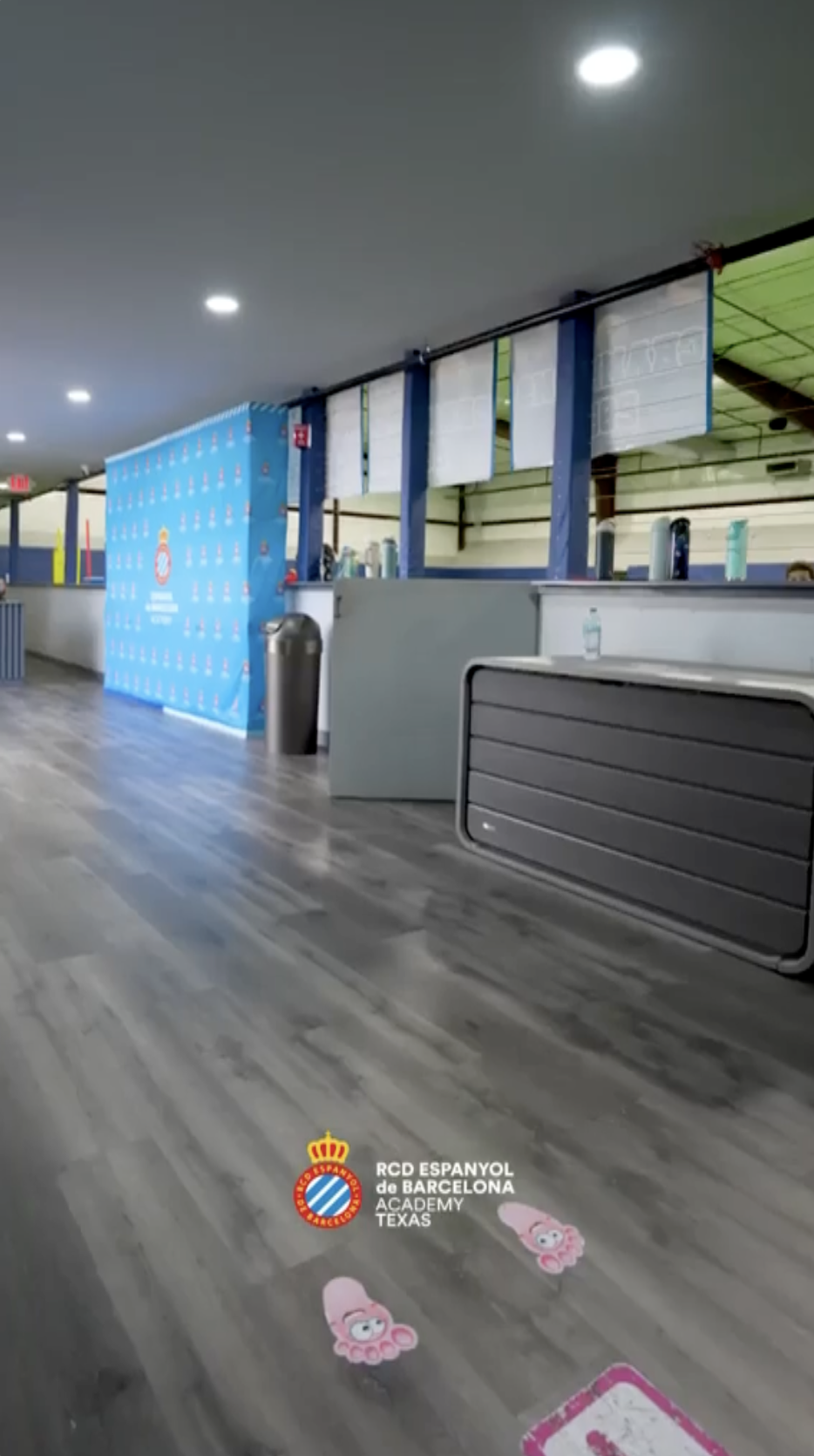 Espanyol media wall